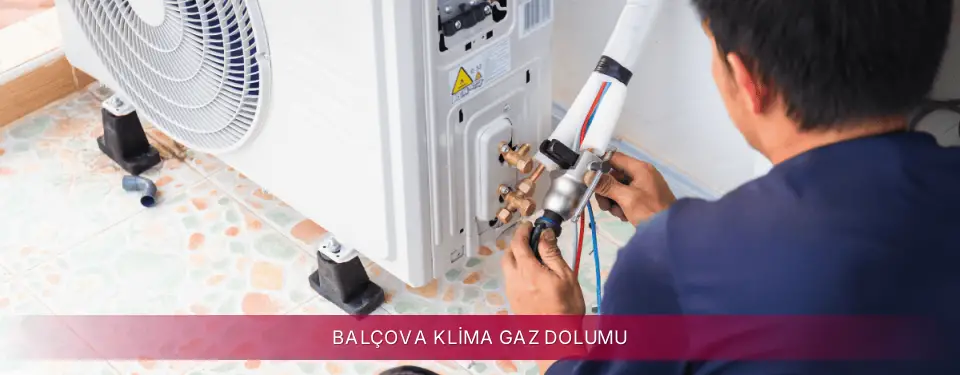 Balçova İlçemi LG Klima Gaz Dolumu
